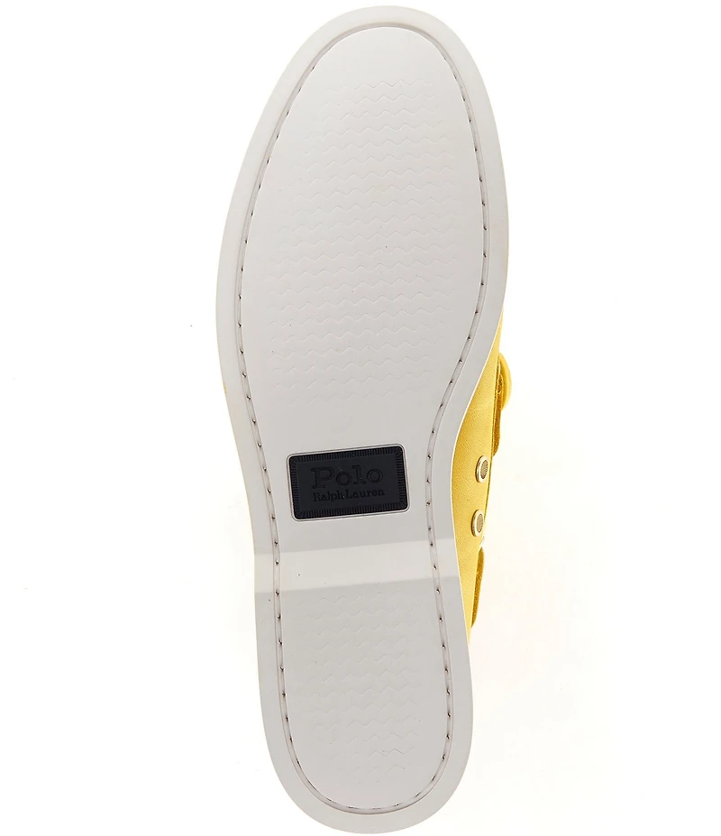 Polo Ralph Lauren Men's Merton Dip-Dyed Leather Boat Shoes