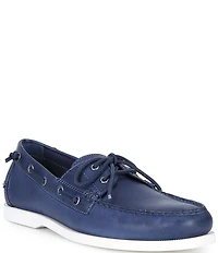 Polo Ralph Lauren Men's Merton Dip-Dyed Leather Boat Shoes