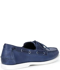Polo Ralph Lauren Men's Merton Dip-Dyed Leather Boat Shoes