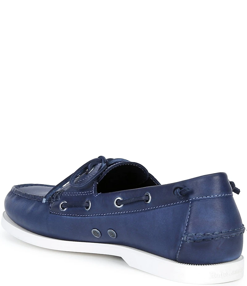 Polo Ralph Lauren Men's Merton Dip-Dyed Leather Boat Shoes