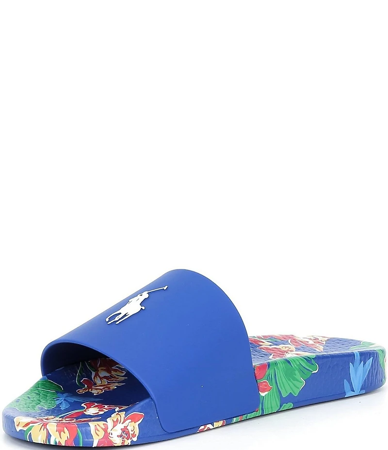 Polo Ralph Lauren Men's Polo Floral Slide Sandals