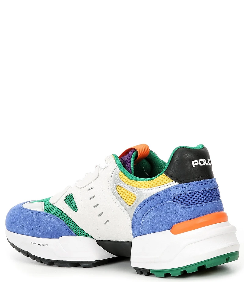 Polo Ralph Lauren Men's Polo Suede and Mesh Jogger Sneakers