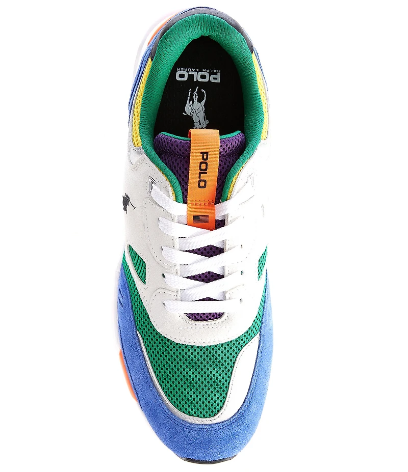 Polo Ralph Lauren Men's Polo Suede and Mesh Jogger Sneakers