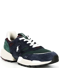 Polo Ralph Lauren Men's Polo Suede and Mesh Jogger Sneakers