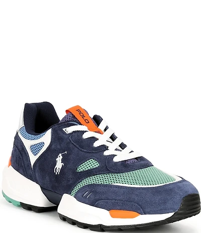 Polo Ralph Lauren Men's Polo Suede and Mesh Jogger Sneakers