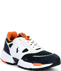 Polo Ralph Lauren Men's Polo Suede and Leather Jogger Sneakers