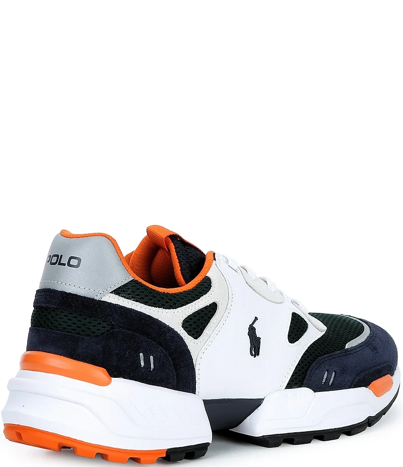 Polo Ralph Lauren Men's Polo Suede and Leather Jogger Sneakers