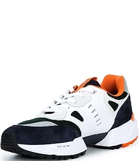 Polo Ralph Lauren Men's Polo Suede and Leather Jogger Sneakers