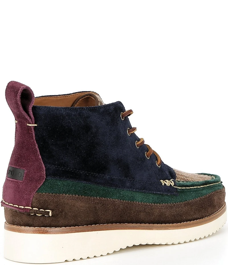 Polo Ralph Lauren Men's Ranger Suede Multi Boots