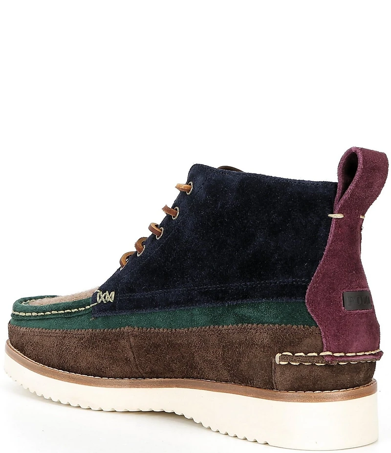 Polo Ralph Lauren Men's Ranger Suede Multi Boots