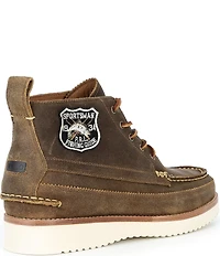 Polo Ralph Lauren Men's Ranger Suede Patch Detail Boots