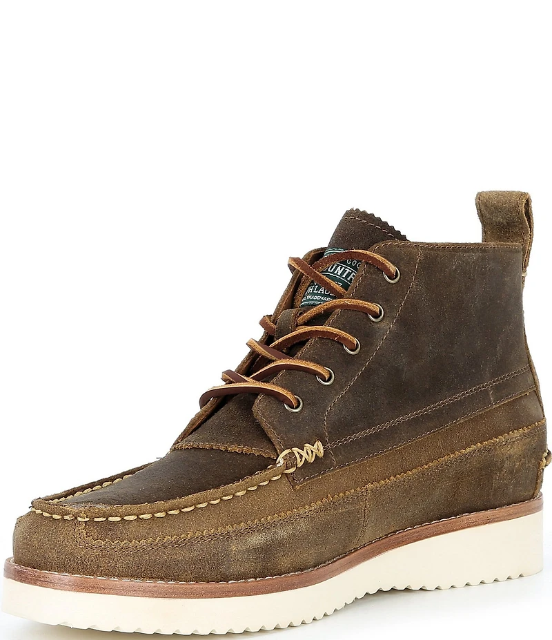 Polo Ralph Lauren Men's Ranger Suede Patch Detail Boots