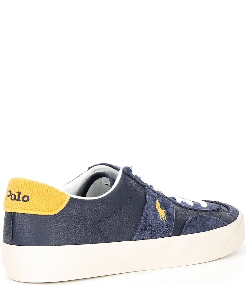 Polo Ralph Lauren Men's Sayer Sport Suede and Leather Sneakers
