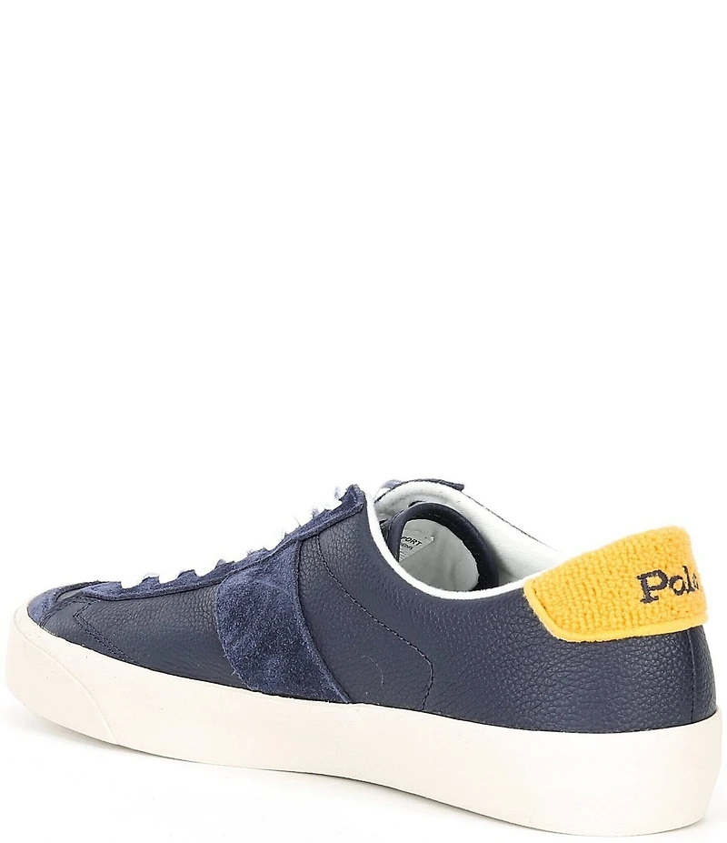 Polo Ralph Lauren Men's Sayer Sport Suede and Leather Sneakers