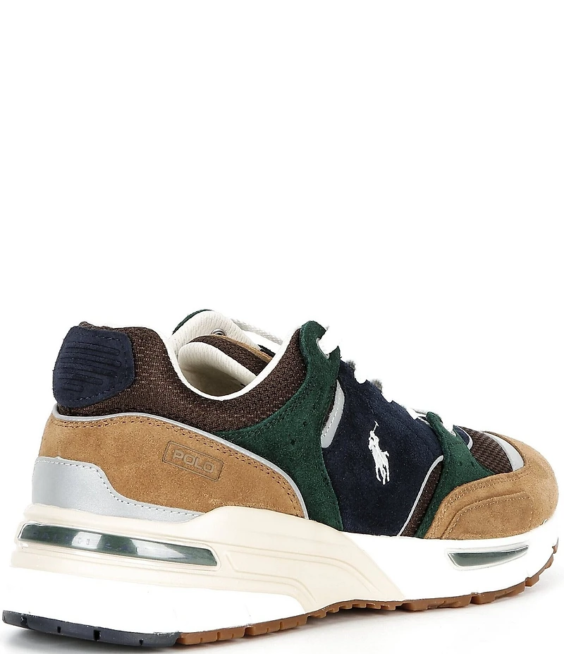 Polo Ralph Lauren Men's Trackster 250 Signature Logo Sneakers