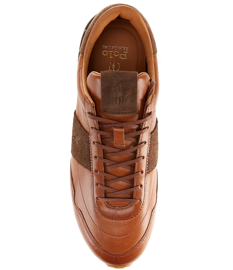 Polo Ralph Lauren Men's Train 89 Leather Sneakers