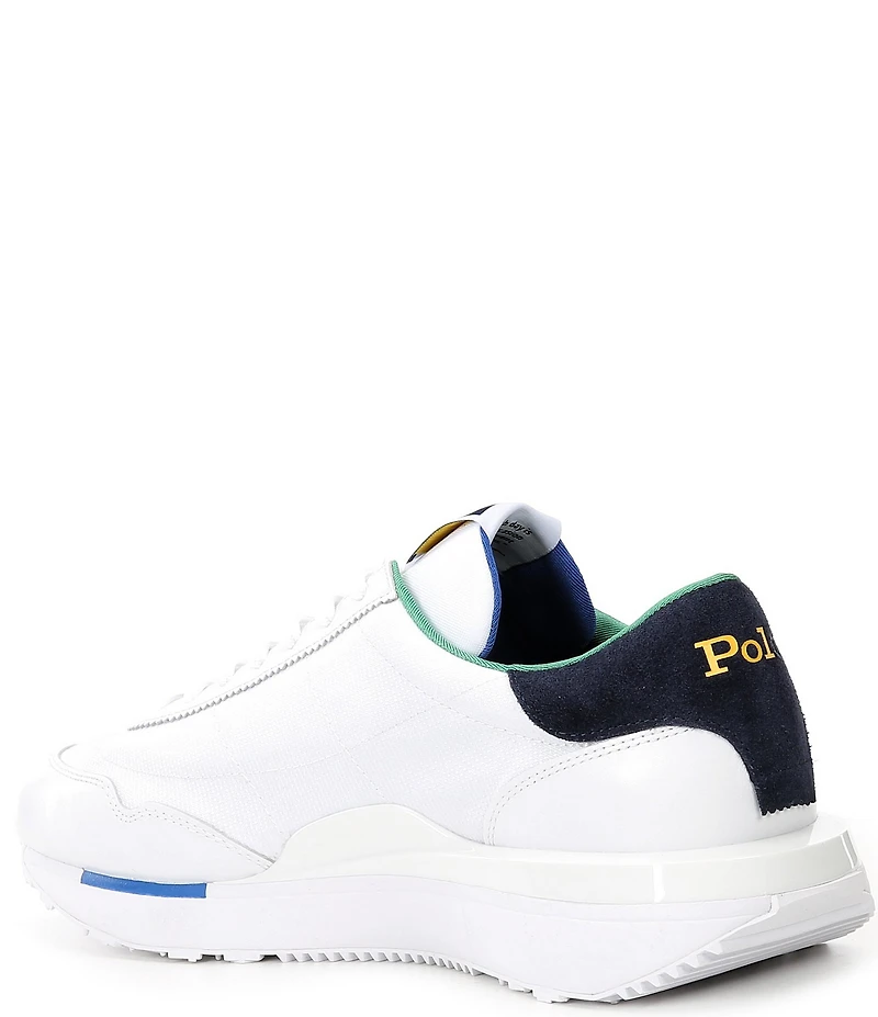 Polo Ralph Lauren Men's Train 89 Leather Logo Sneakers