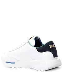 Polo Ralph Lauren Men's Train 89 Leather Logo Sneakers