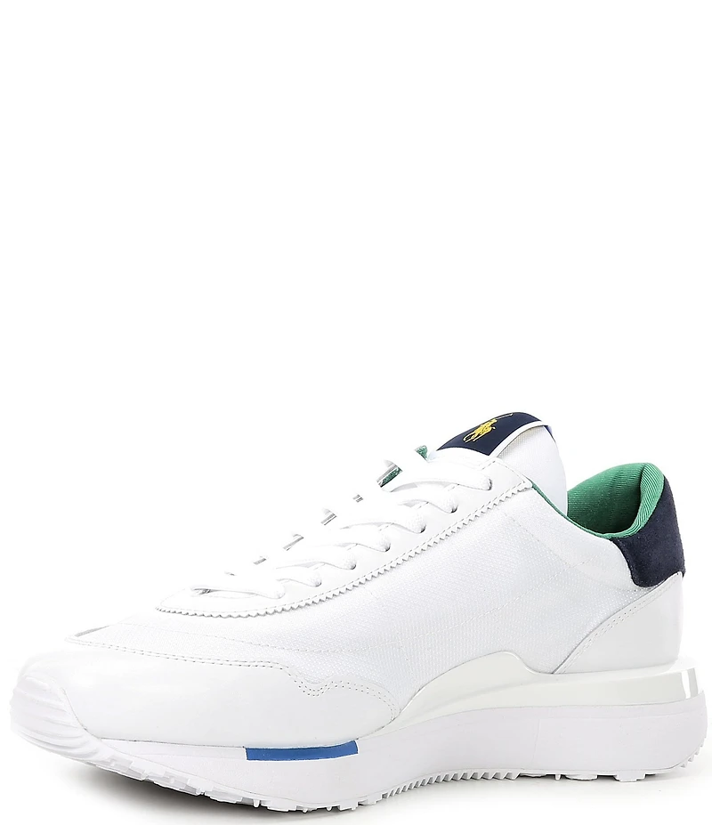 Polo Ralph Lauren Men's Train 89 Leather Logo Sneakers