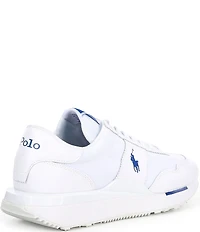 Polo Ralph Lauren Men's Train 89 Leather Paneled Sneakers