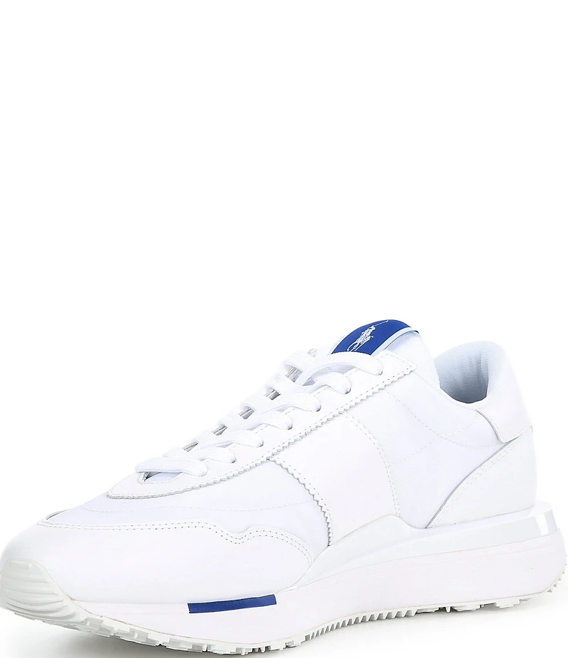 Polo Ralph Lauren Men's Train 89 Leather Paneled Sneakers
