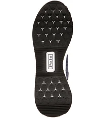 Polo Ralph Lauren Men's Train 89 V2 Leather and Mesh Sneakers