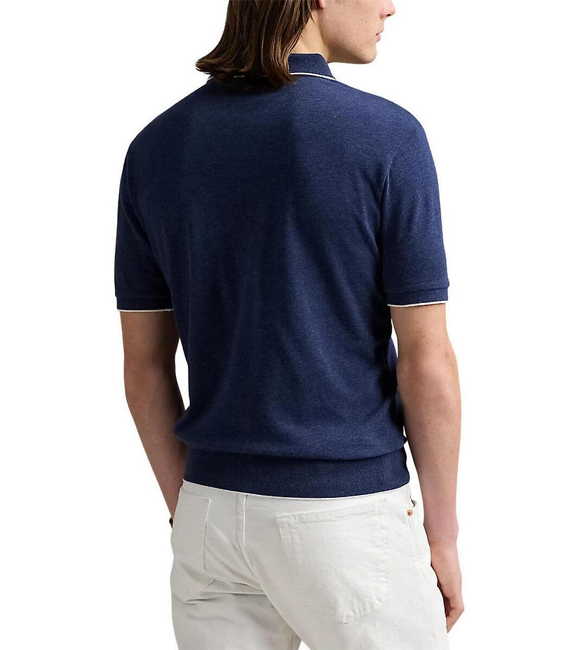 Polo Ralph Lauren Mesh-Knit Jersey Polo Shirt