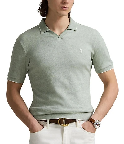 Polo Ralph Lauren Mesh-Knit Jersey Polo Shirt