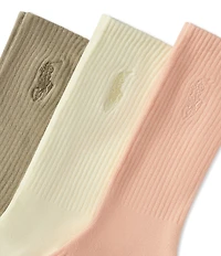 Polo Ralph Lauren Mineral Wash Crew Socks 3-Pack
