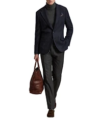 Polo Ralph Lauren Modern Fit Glen Plaid Wool Blend Sport Coat