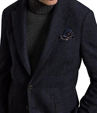 Polo Ralph Lauren Modern Fit Glen Plaid Wool Blend Sport Coat