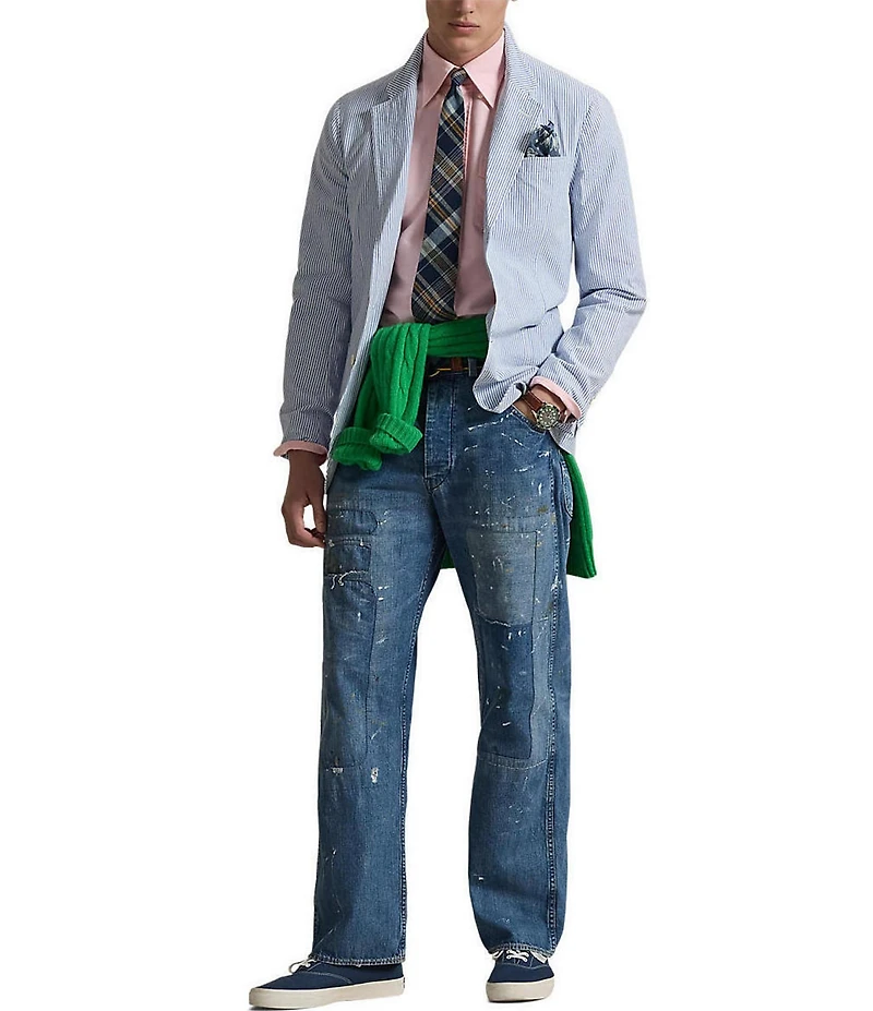 Polo Ralph Lauren Modern Fit Seersucker Jacket