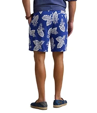 Polo Ralph Lauren Monstera-Print Spa Terry 7.5#double; Inseam Shorts