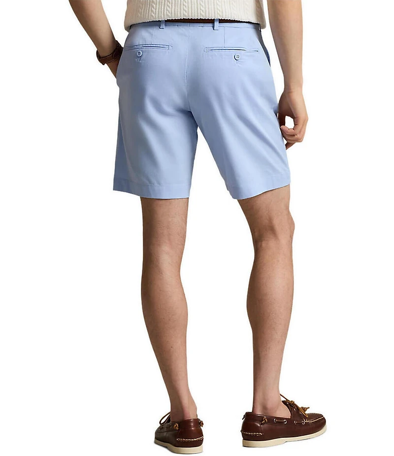 Polo Ralph Lauren Norwich Performance Straight Fit Flat-Front 9#double; Inseam Shorts