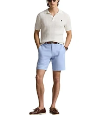 Polo Ralph Lauren Norwich Performance Straight Fit Flat-Front 9#double; Inseam Shorts