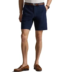 Polo Ralph Lauren Norwich Performance Straight Fit Flat-Front 9#double; Inseam Shorts
