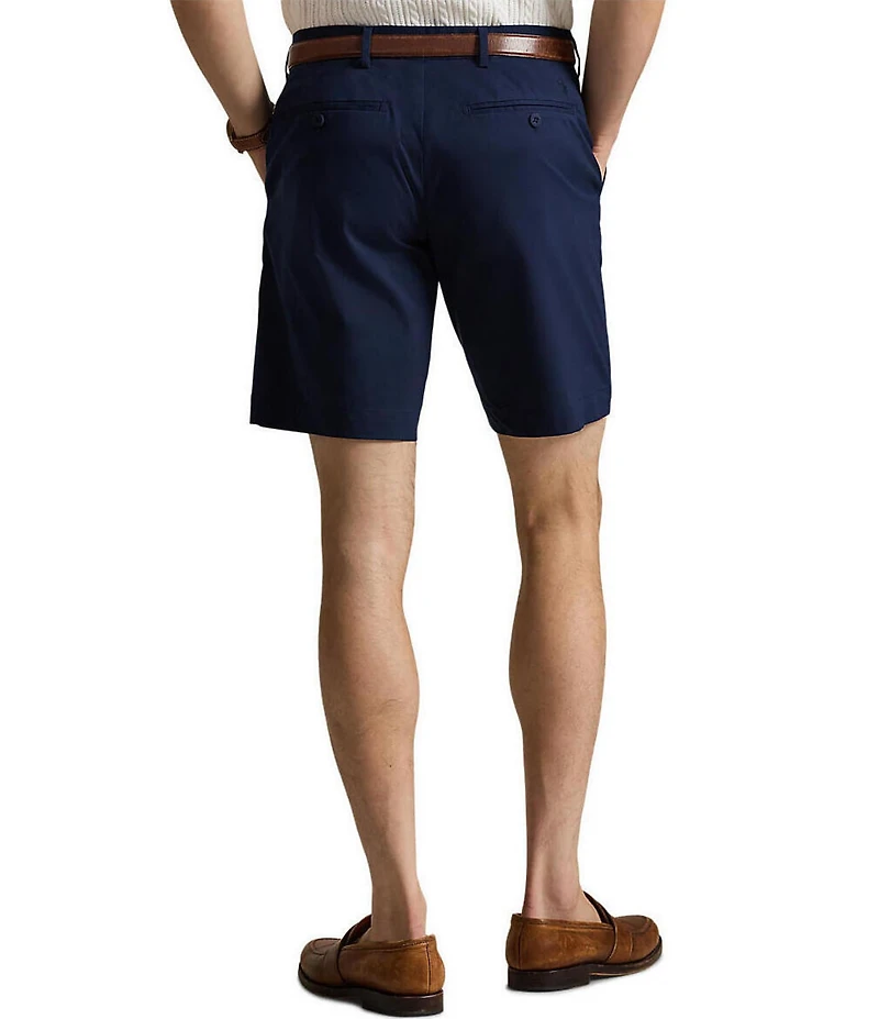 Polo Ralph Lauren Norwich Performance Straight Fit Flat-Front 9#double; Inseam Shorts