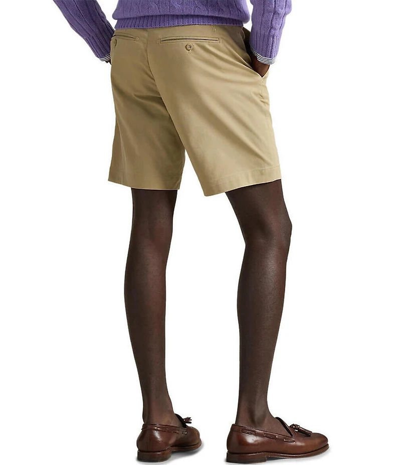 Polo Ralph Lauren Norwich Performance Straight Fit Flat-Front 9#double; Inseam Shorts