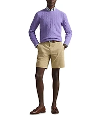 Polo Ralph Lauren Norwich Performance Straight Fit Flat-Front 9#double; Inseam Shorts