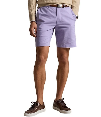 Polo Ralph Lauren Norwich Performance Straight Fit Flat-Front 9#double; Inseam Shorts