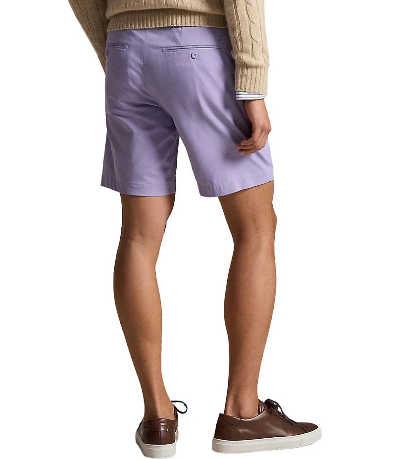 Polo Ralph Lauren Norwich Performance Straight Fit Flat-Front 9#double; Inseam Shorts