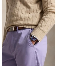 Polo Ralph Lauren Norwich Performance Straight Fit Flat-Front 9#double; Inseam Shorts
