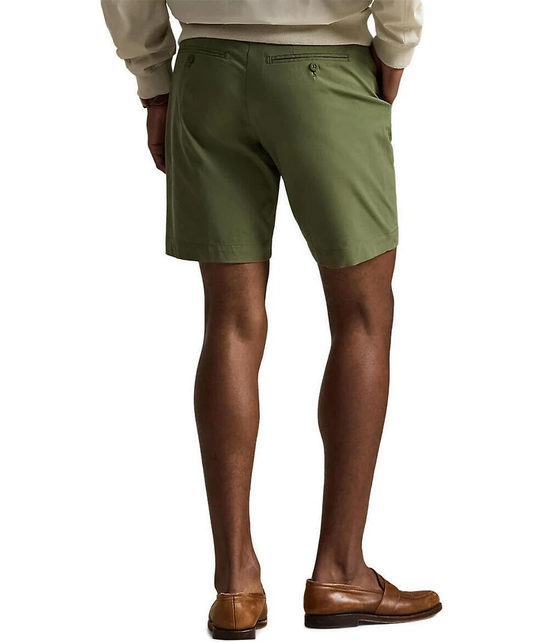 Polo Ralph Lauren Norwich Performance Straight Fit Flat-Front 9#double; Inseam Shorts