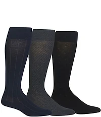 Polo Ralph Lauren Over-The-Calf Dress Socks 3-Pack