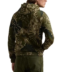 Polo Ralph Lauren Palm-Camo Double-Knit Hoodie