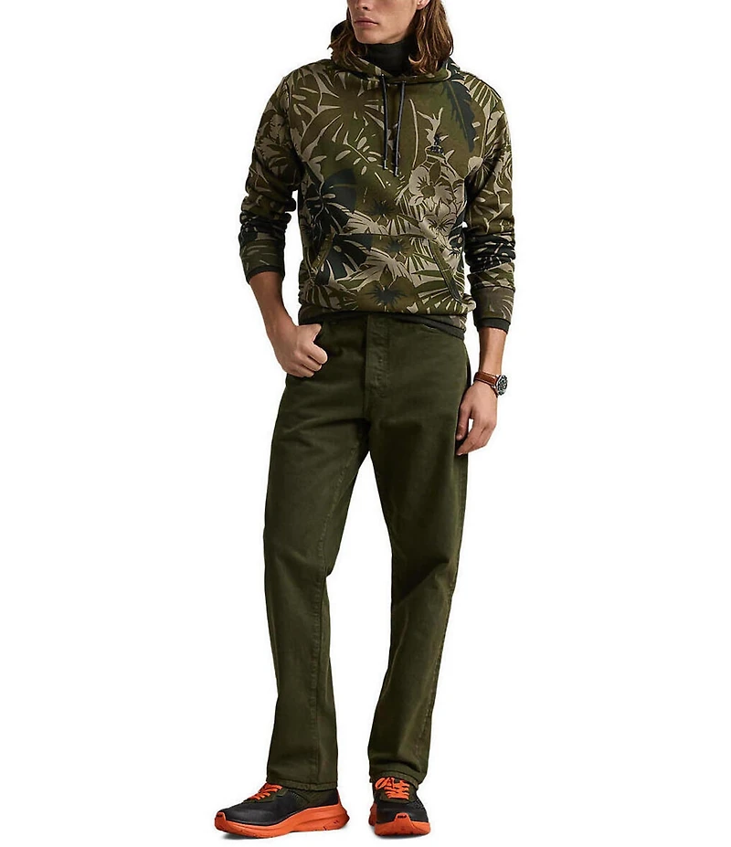 Polo Ralph Lauren Palm-Camo Double-Knit Hoodie