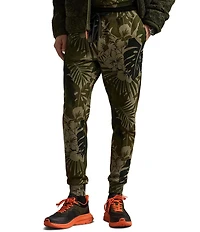 Polo Ralph Lauren Palm-Camo Double-Knit Jogger Pants
