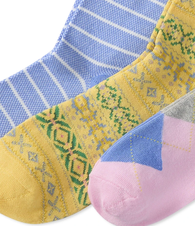 Polo Ralph Lauren Pastel Dress Socks 3-Pack