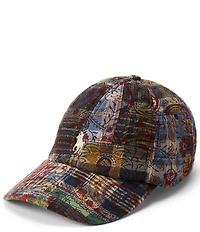 Polo Ralph Lauren Patchwork Madras Ball Cap
