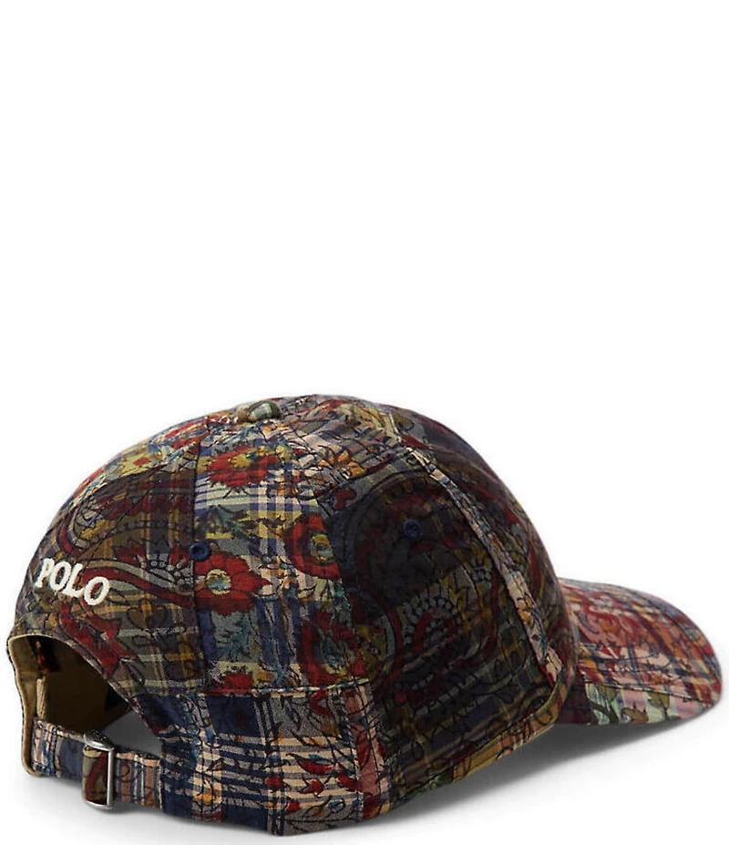 Polo Ralph Lauren Patchwork Madras Ball Cap
